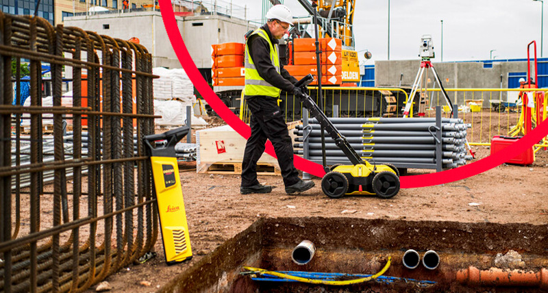 Detect what's underground before digging with Leica DSX
